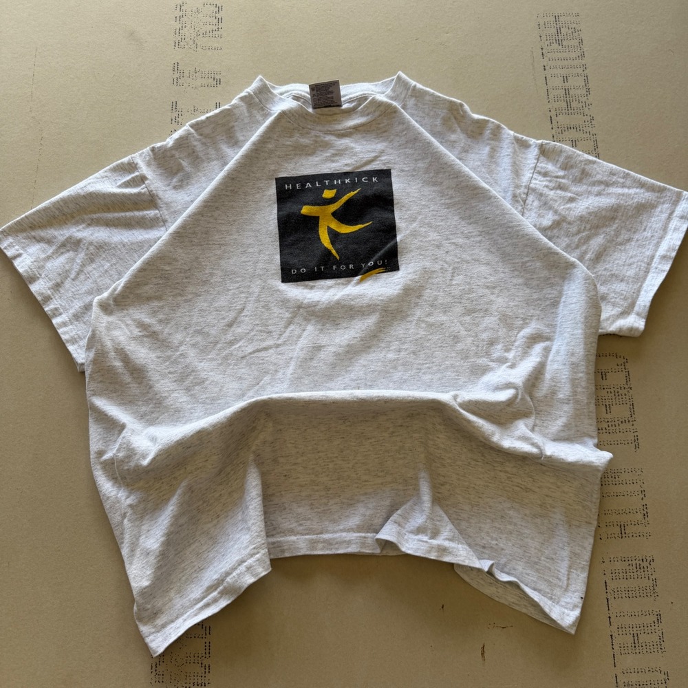 Vintage 90s Healthkick "Do It For You" Promo T-shirt - Picture 2 of 4